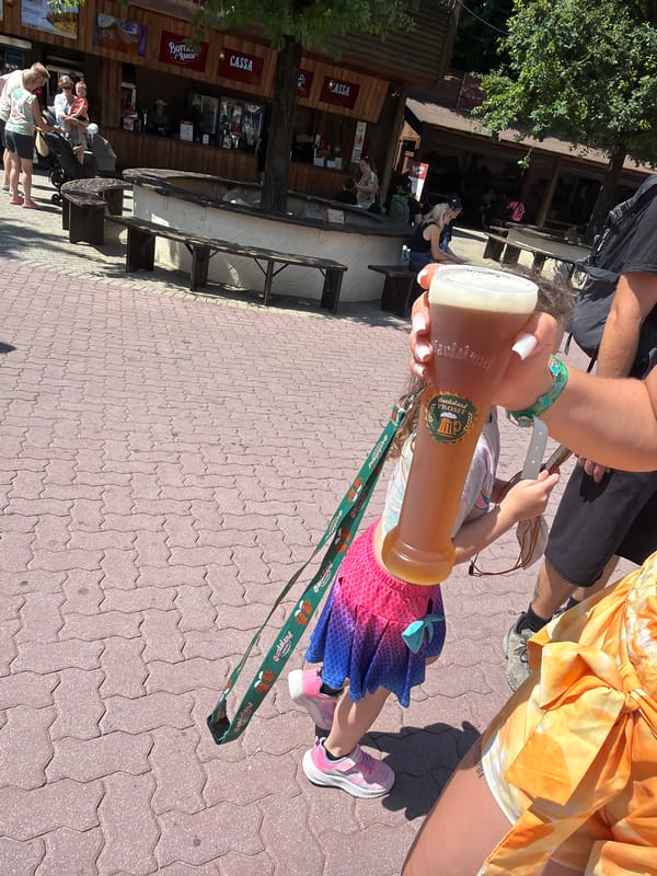 A morning at Gardaland theme park, rides and all