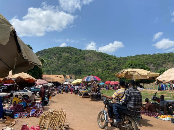 Market activity documented in Mararaba, Nigeria