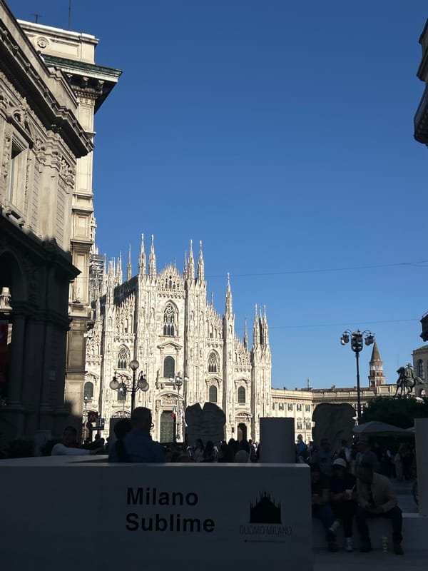 Milan scenes documented across indoor, outdoor locations Friday afternoon