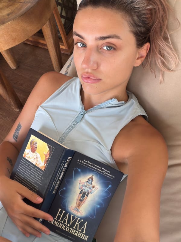 Lazy poolside reading session in North Kuta, Bali