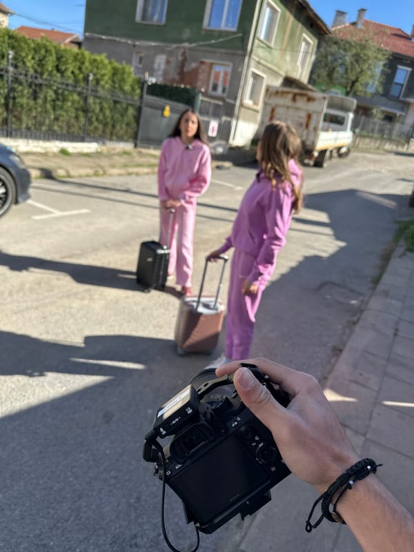 Photographer documents indoor and outdoor scenes in Berkovitsa, Bulgaria
