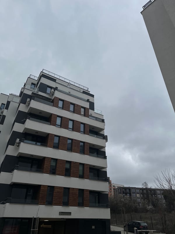 Sofia residents document apartment building and dinner preparations
