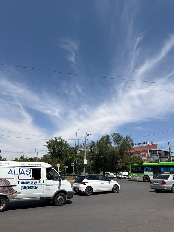 Morning in Shymkent: streets, courtyards, and everyday home life