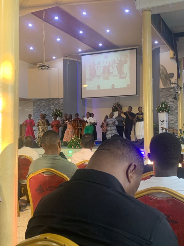 Religious gathering documented in Dar es Salaam auditorium
