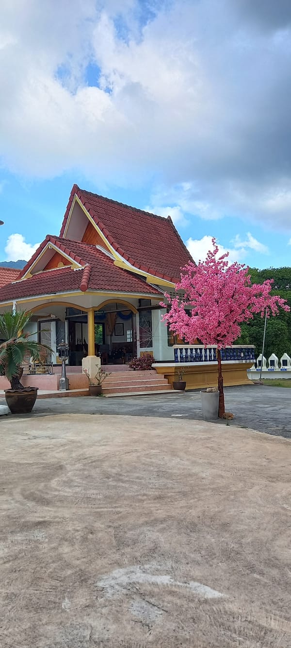 Temple complex documented in Baan Chaloklum, Thailand