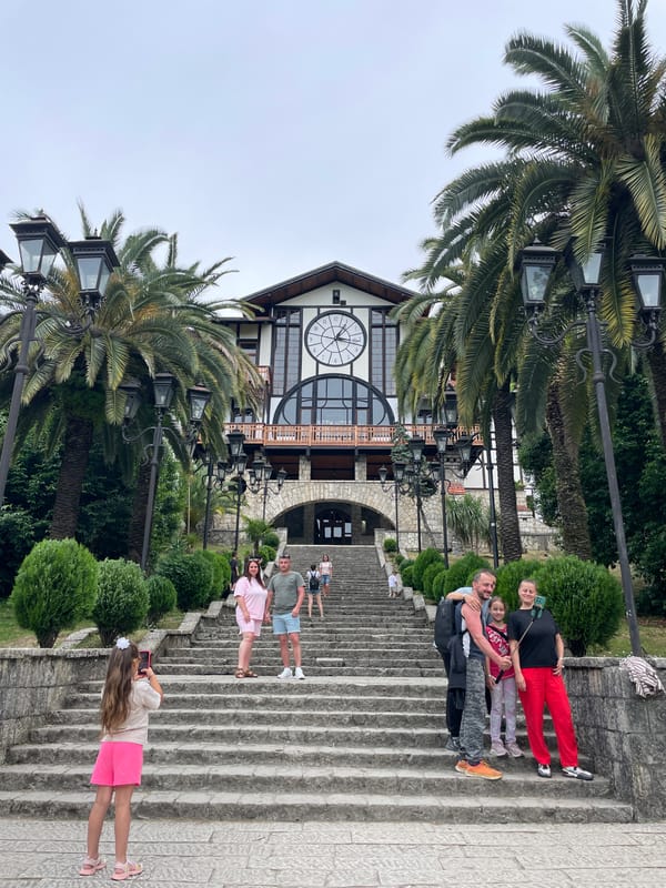 Tourist photo tour through Abaata, Abkhazia's landmarks and ruins