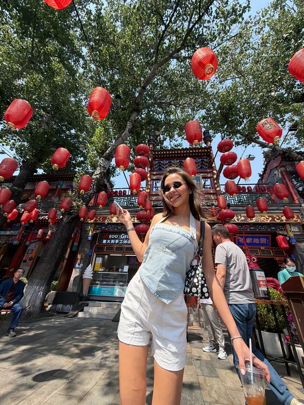 Early morning street life captured in Beijing's Dongcheng District