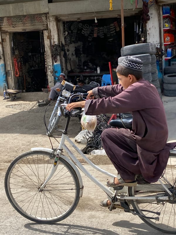 Everyday street life across Kandahar, Afghanistan