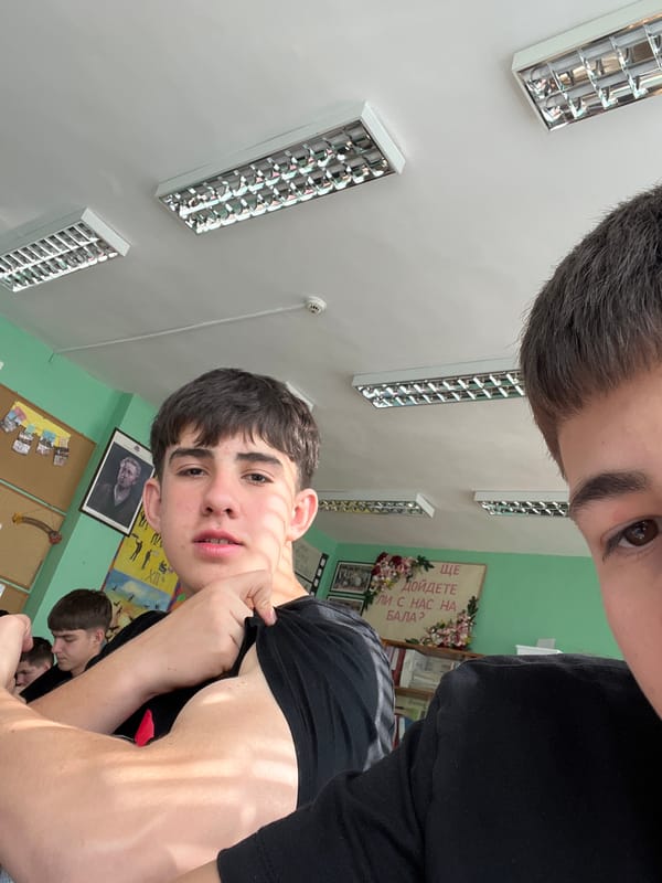 Early morning classroom scenes captured in Asenovgrad, Bulgaria
