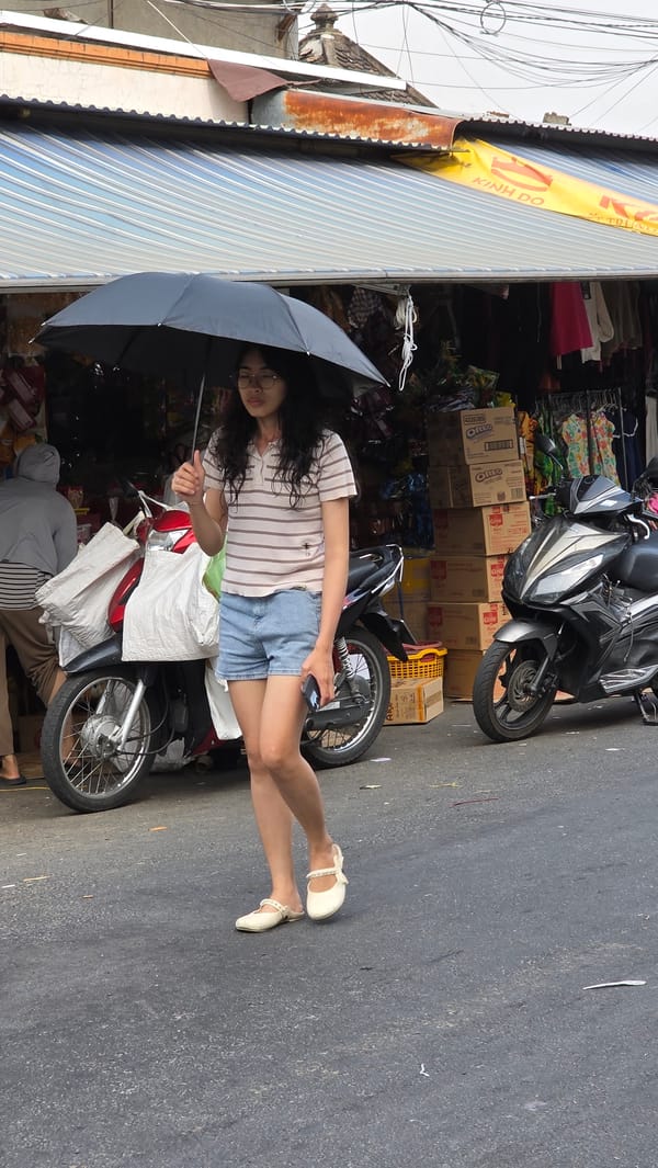 Morning street life documented in Nha Trang Ward
