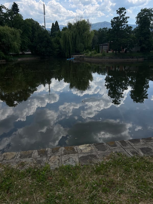 Afternoon stroll through Sofia parks and streets captured