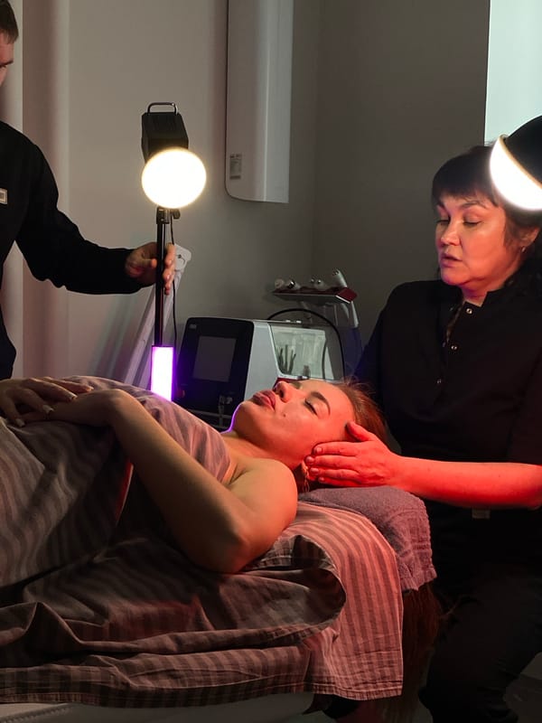 Spa massage session documented in Izhevsk wellness facility