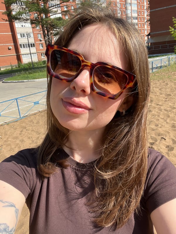 Casual selfie session on a sunny beach day in Chaikovsky