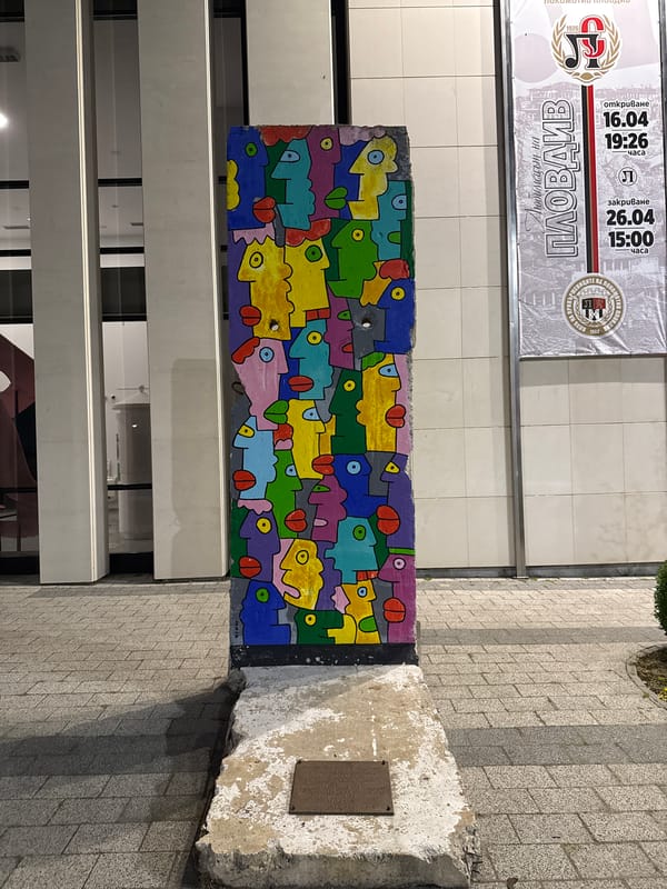 Nighttime urban documentation across Plovdiv, Bulgaria captures city scenes