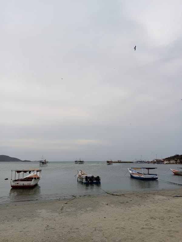 Evening scenes captured across Juan Griego, Venezuela coastal town