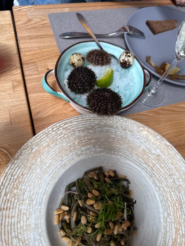 Russky restaurant serves sea urchins and burgers in single meal
