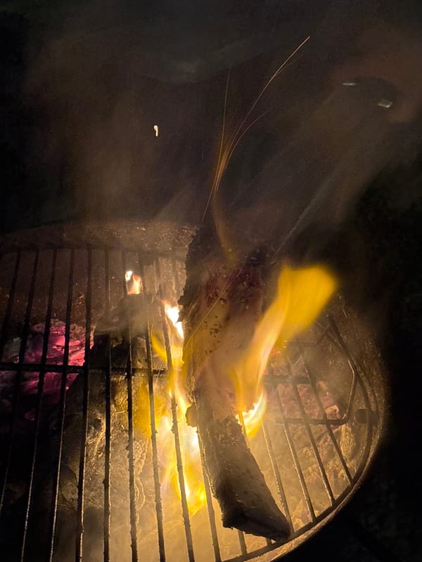 Evening barbecue gathering with sparklers in Erba, Italy