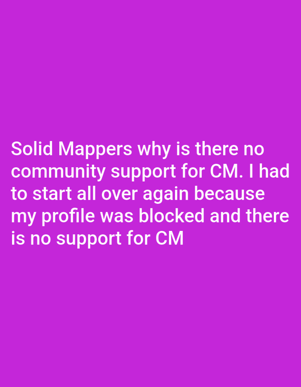Mappers in Abraka post community platform support complaints