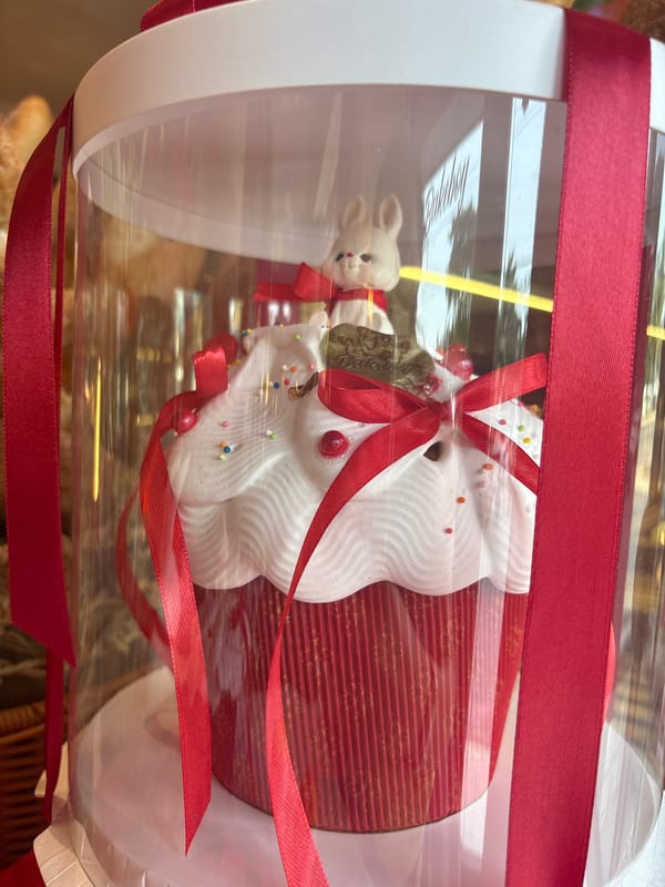 Easter bakery display captured in Bắc Nha Trang Vietnam