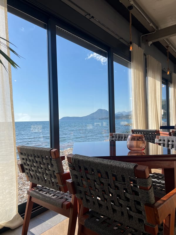 Tourists enjoy sunny afternoon at Bar, Montenegro beaches