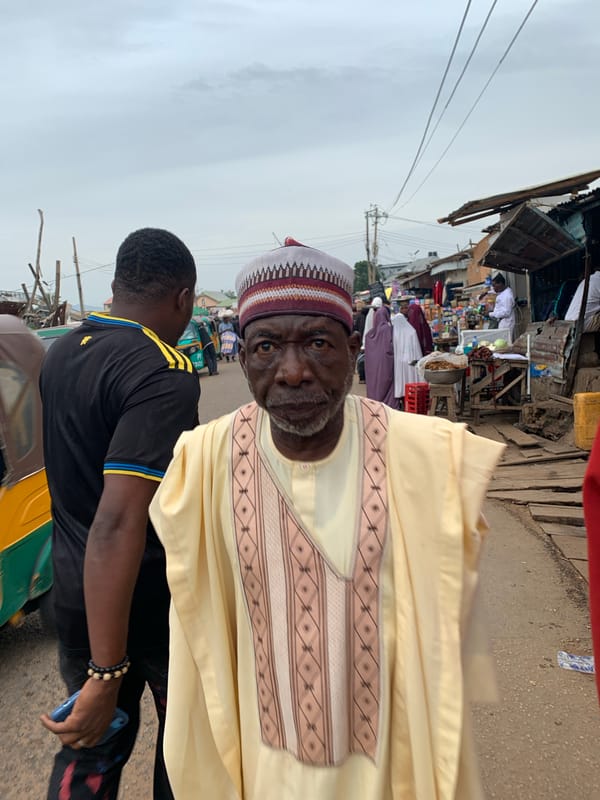 Street market life in Jos and Gura Top, Nigeria
