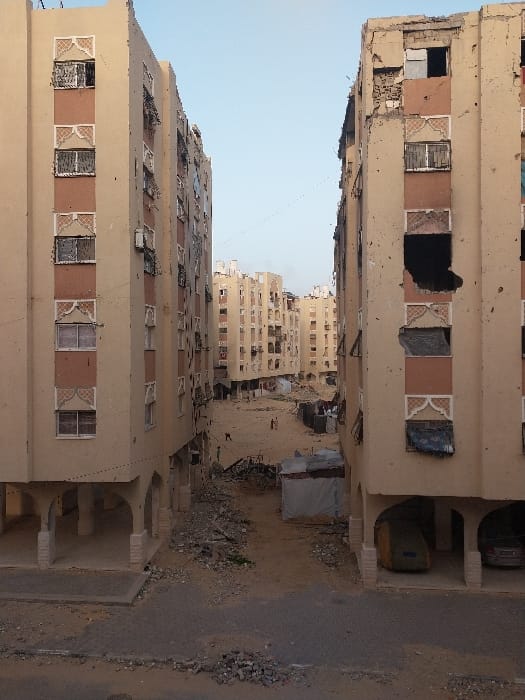 War damage and displacement documented in Khan Yunis