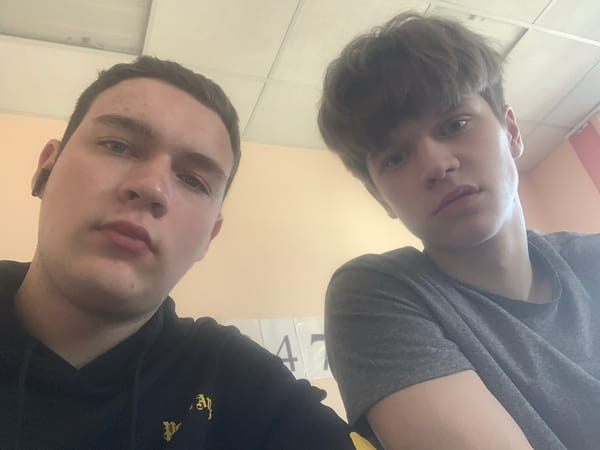 Young men photographed in casual selfies in Severodvinsk