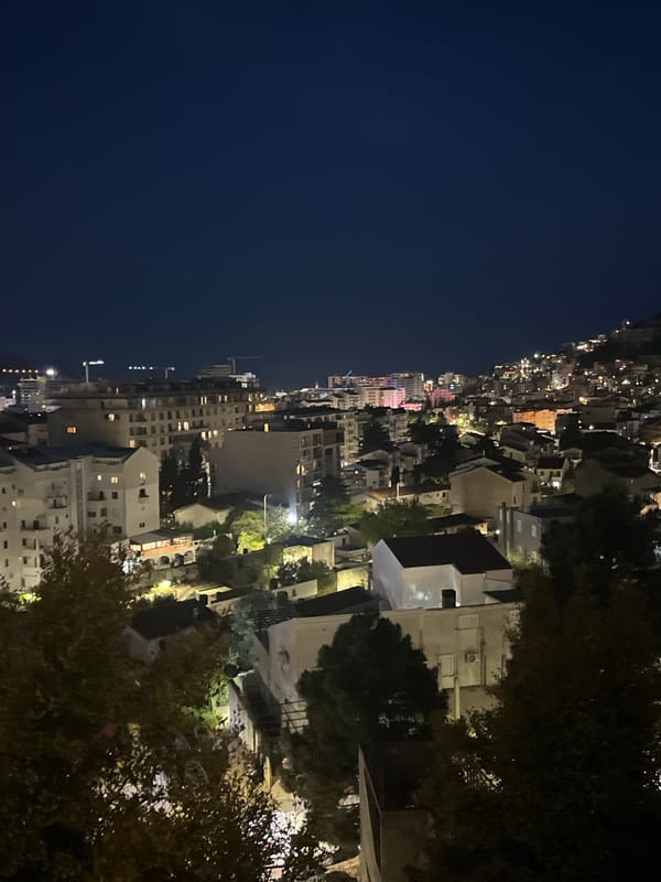 Everyday moments documented across Budva Montenegro Monday afternoon