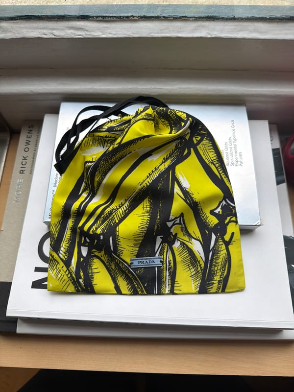 London witness captures personal moments with Prada pouch, Hoxton Square