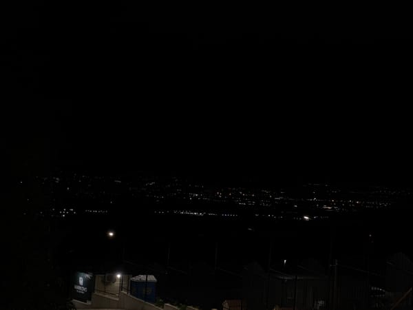 Rainy night observations captured across Markovo, Bulgaria cityscape