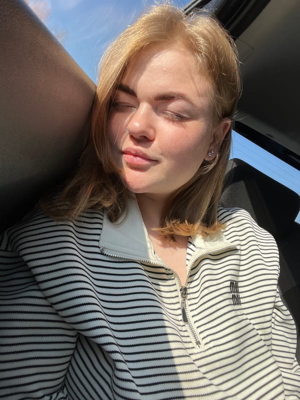 Woman resting in vehicle observed in Krasnokamsk, Russia