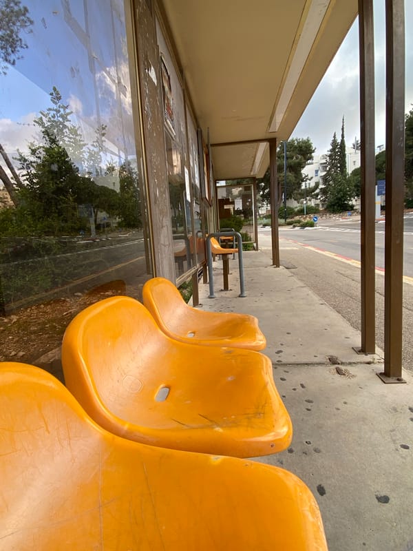 Casual street documentation captured in Haifa, Israel