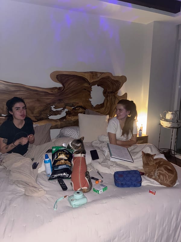 Quiet bedroom moment captured in Huixquilucan, Mexico