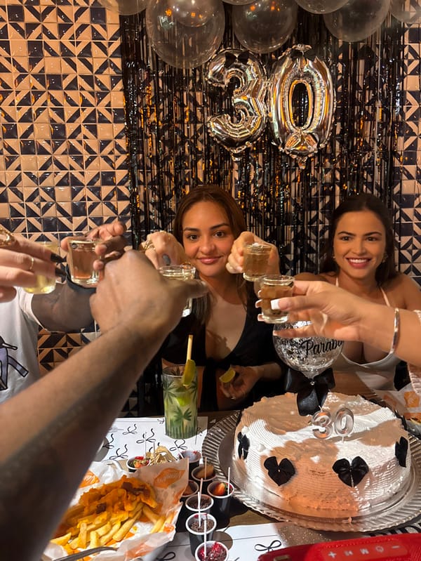 30th Birthday Celebration for Two Women in Rio Restaurant