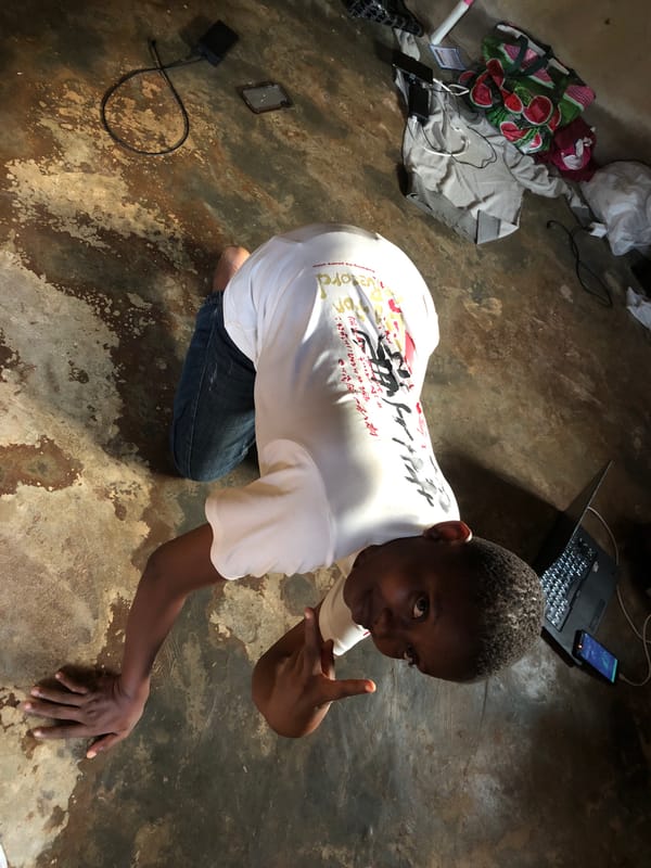 Morning routine activities documented in urban residential area