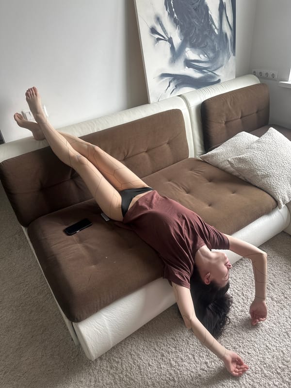 Private indoor moments documented in Moscow residence