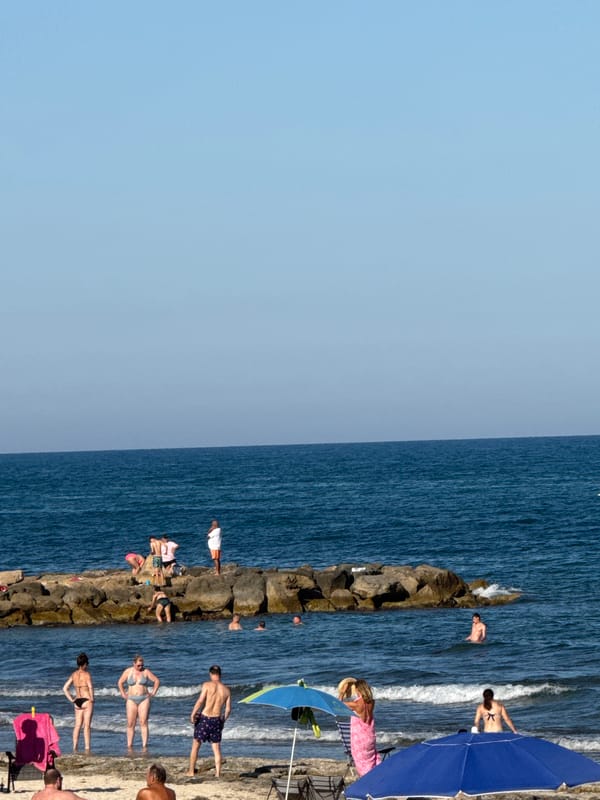Summer afternoon along Torrevieja's Mediterranean waterfront