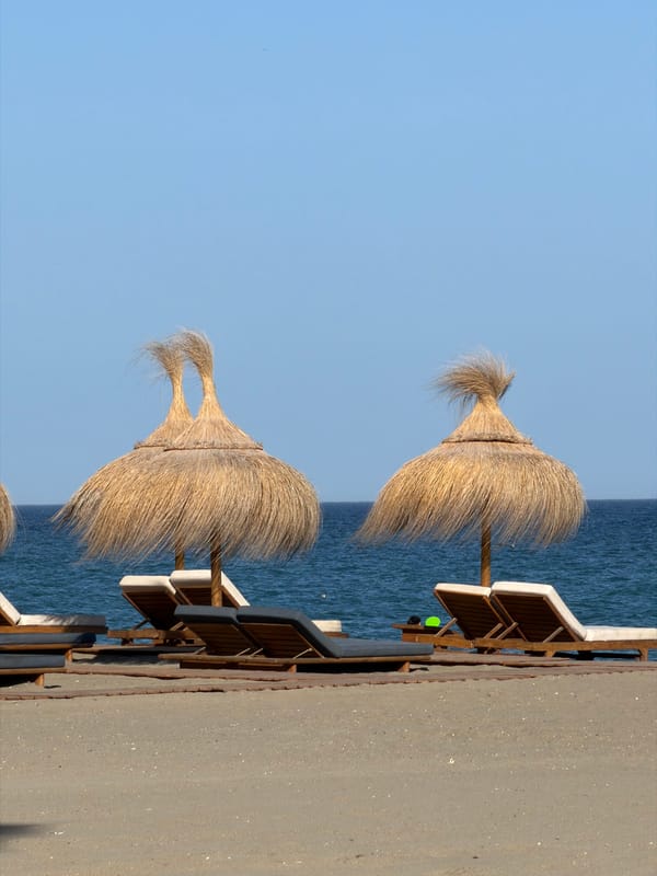 Lazy summer afternoon on the Costa del Sol