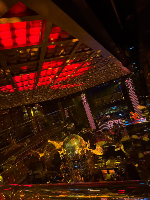 Sofia nightclub documented during evening hours April 18