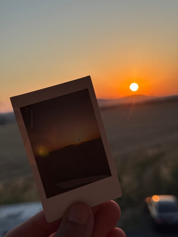 Golden hour across Ravda's wheat fields and Black Sea coast