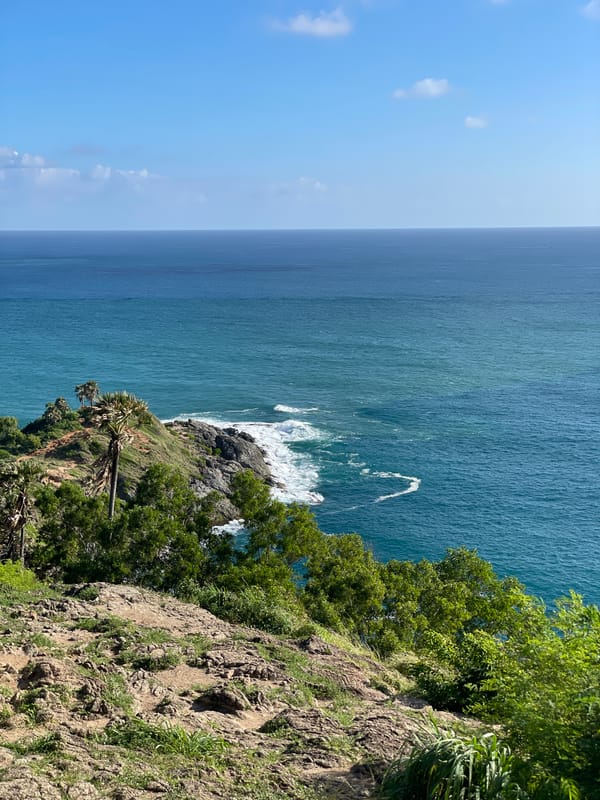 Cliff selfies and ocean views on a Rawai coastline