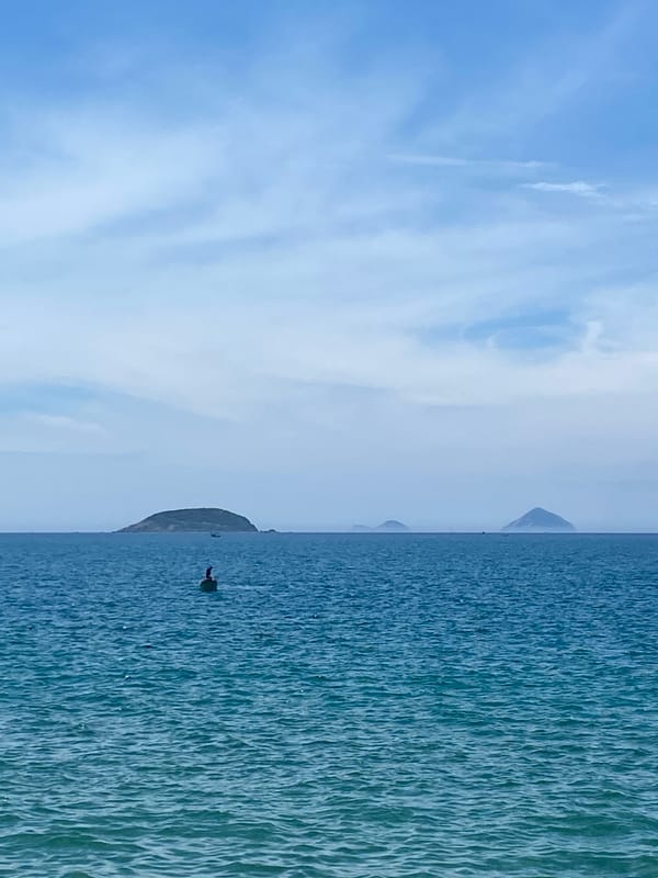 Morning scenes along Nha Trang's coastal promenade and waterfront