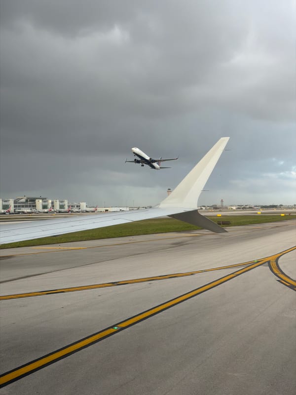 Aircraft operations observed at Miami International Airport
