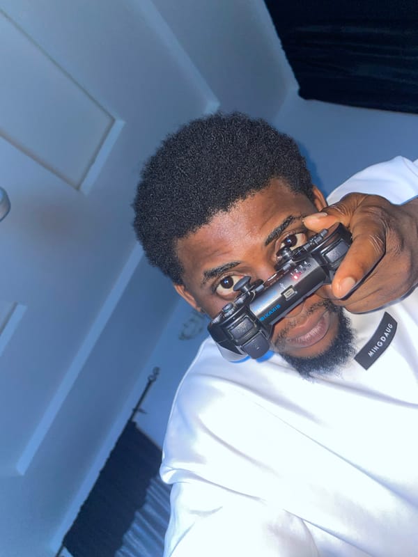 Young man photographed in portrait session in Akwanga, Nigeria