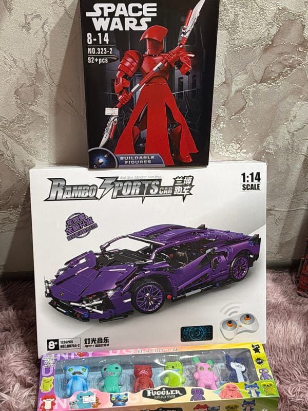 Toy building kits spotted in Perm, Russia