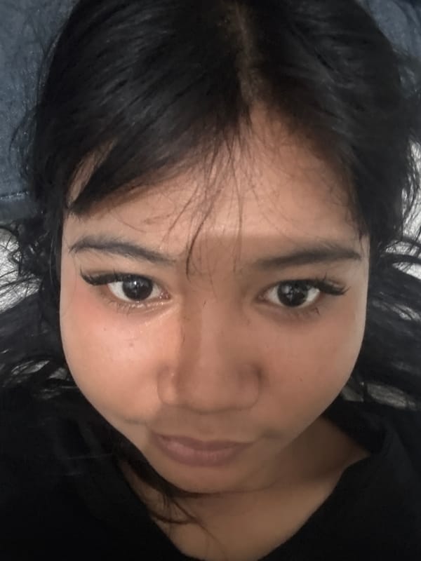 Casual selfie session at home in North Jakarta
