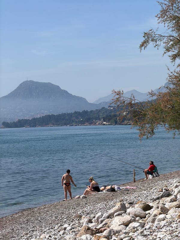 Coastal moments captured in Bar, Montenegro on sunny afternoon