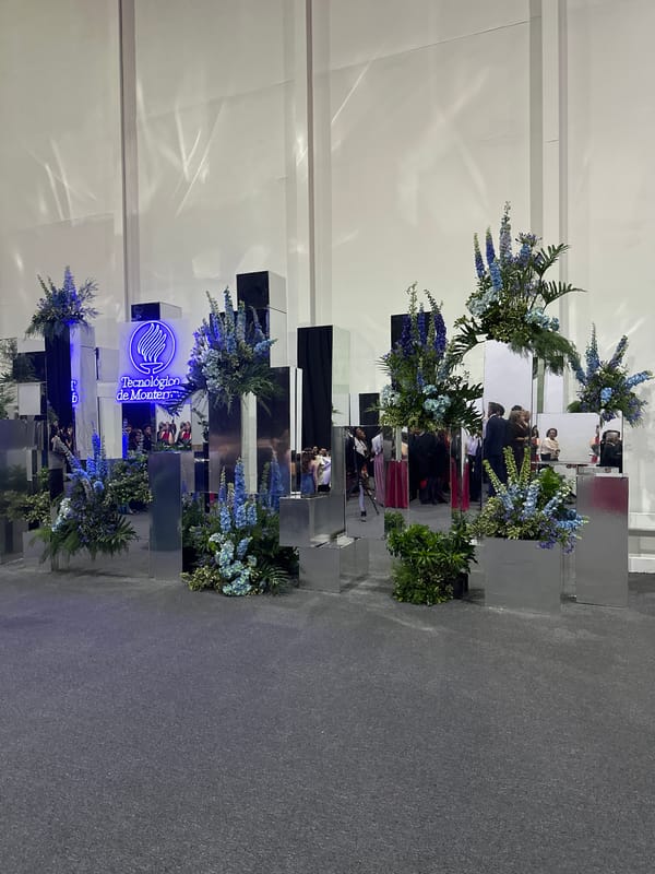 Formal event held at Tecnológico de Monterrey venue in Mexico City