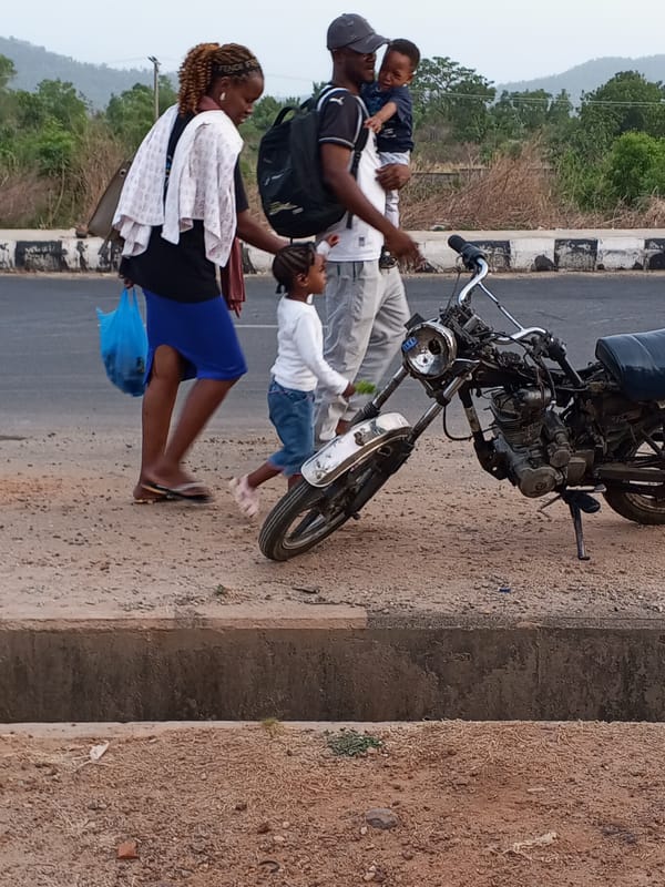 Daily life moments captured in Adonkolo, Nigeria