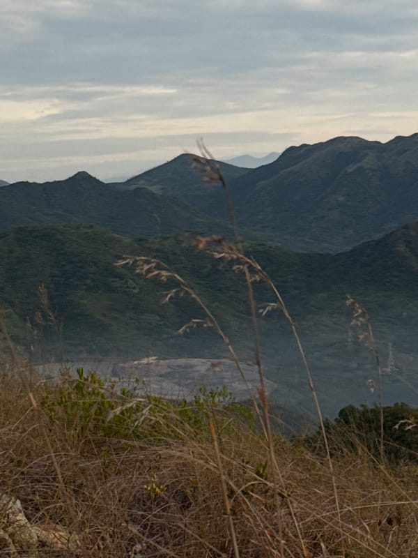 Sunset mountain landscapes documented across Nha Trang, Vietnam